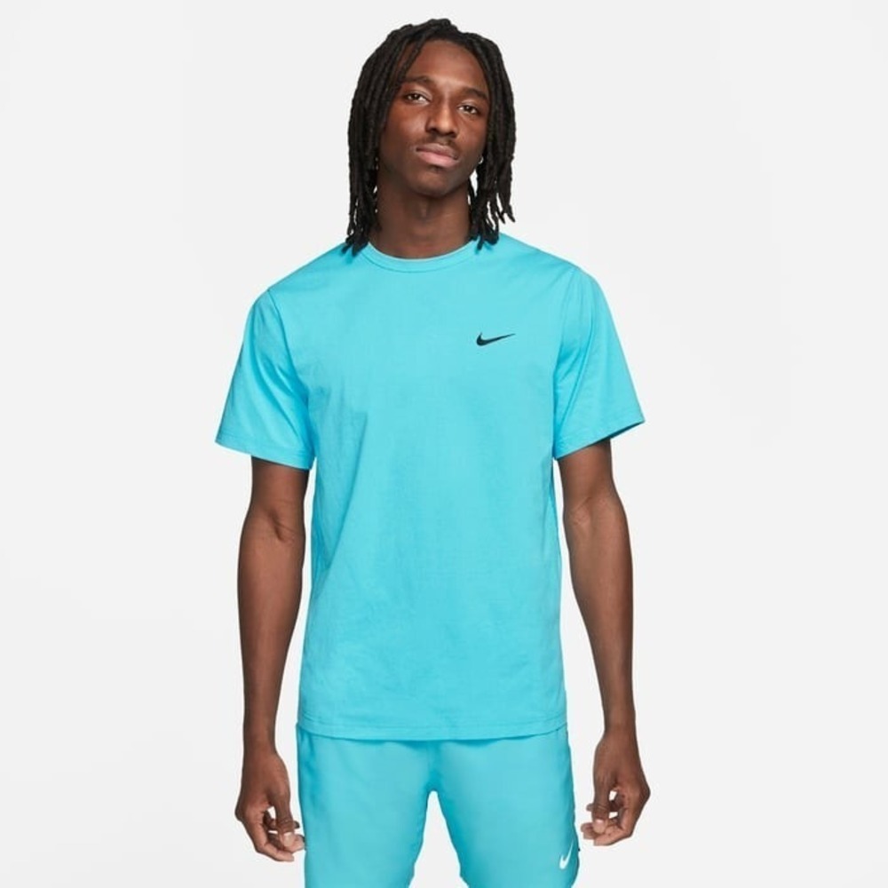 Nike Hyverse Men's Dri-FIT UV Short-sleeve Versatile Top,‎ Medium